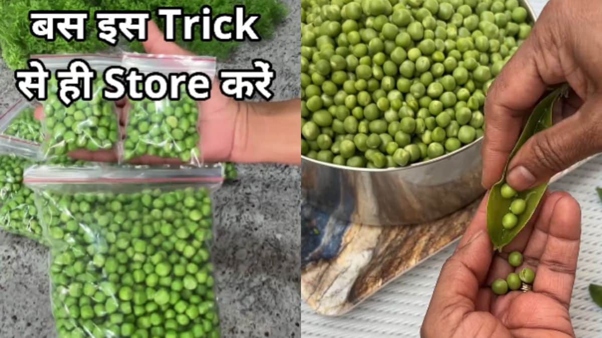 Watch: Content Creator Shares A Simple Hack To Keep Your Peas Fresh For Months