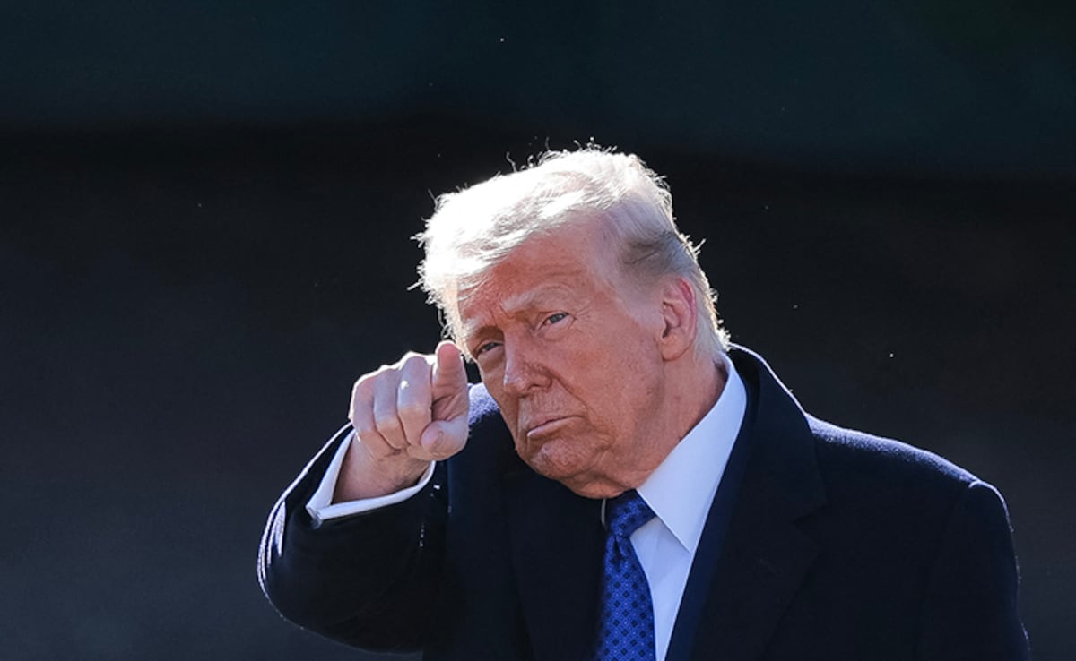 Trump's Canada '51st State' Jab Ahead Of Hockey Match