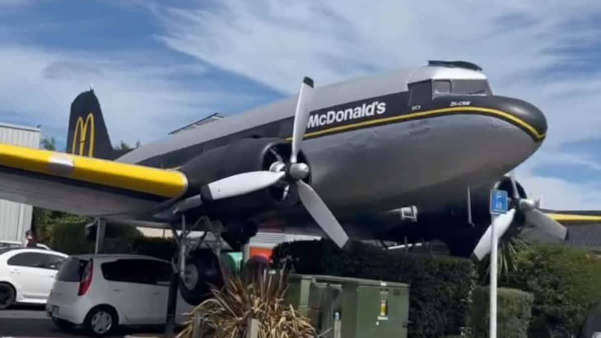 Watch: This McDonalds Outlet In New Zealand Is Shaped Like An Airplane