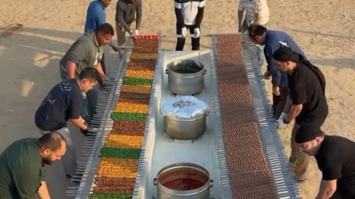 Watch: Giant BBQ Setup Gets Over 93 Million Views, Leaves Internet In Awe