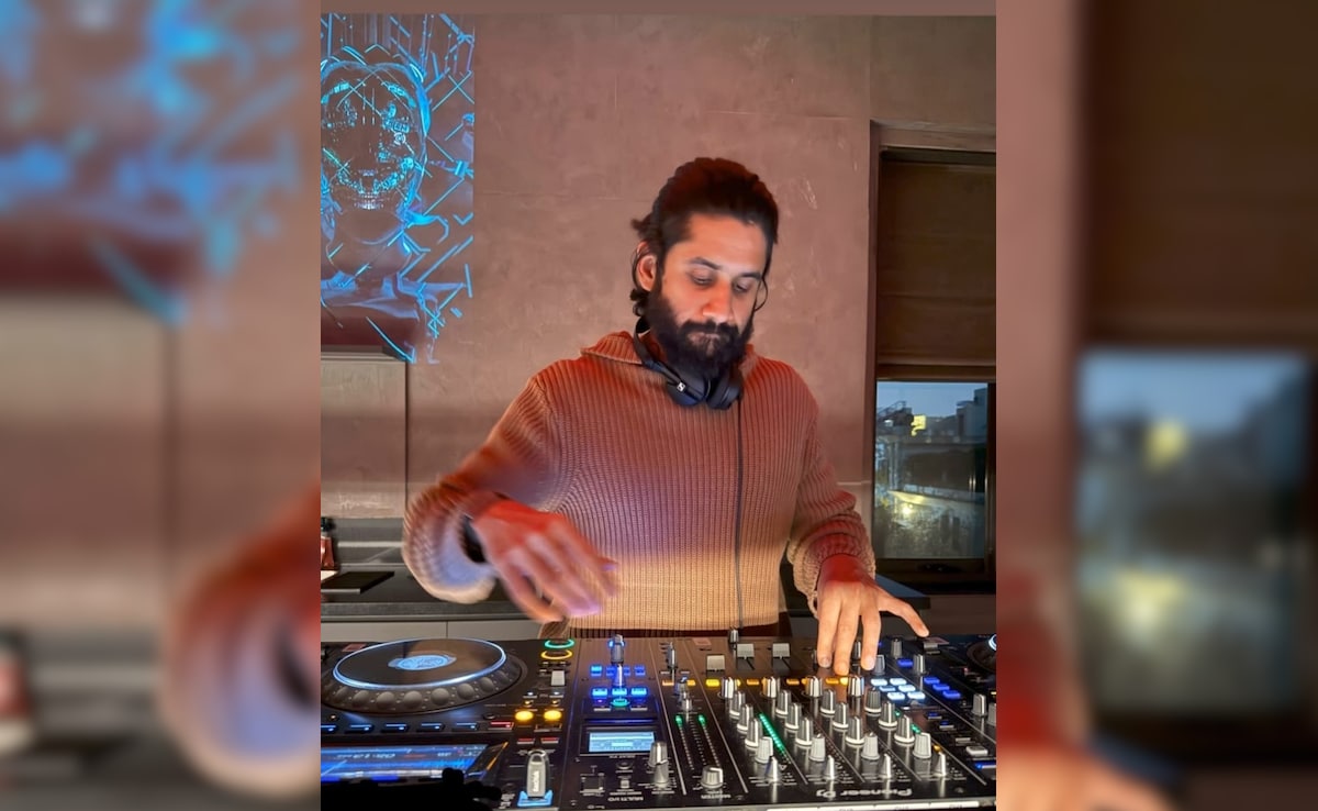 Naga Chaitanya Is In His DJ Era. Pic Courtesy, Sobhita Dhulipala