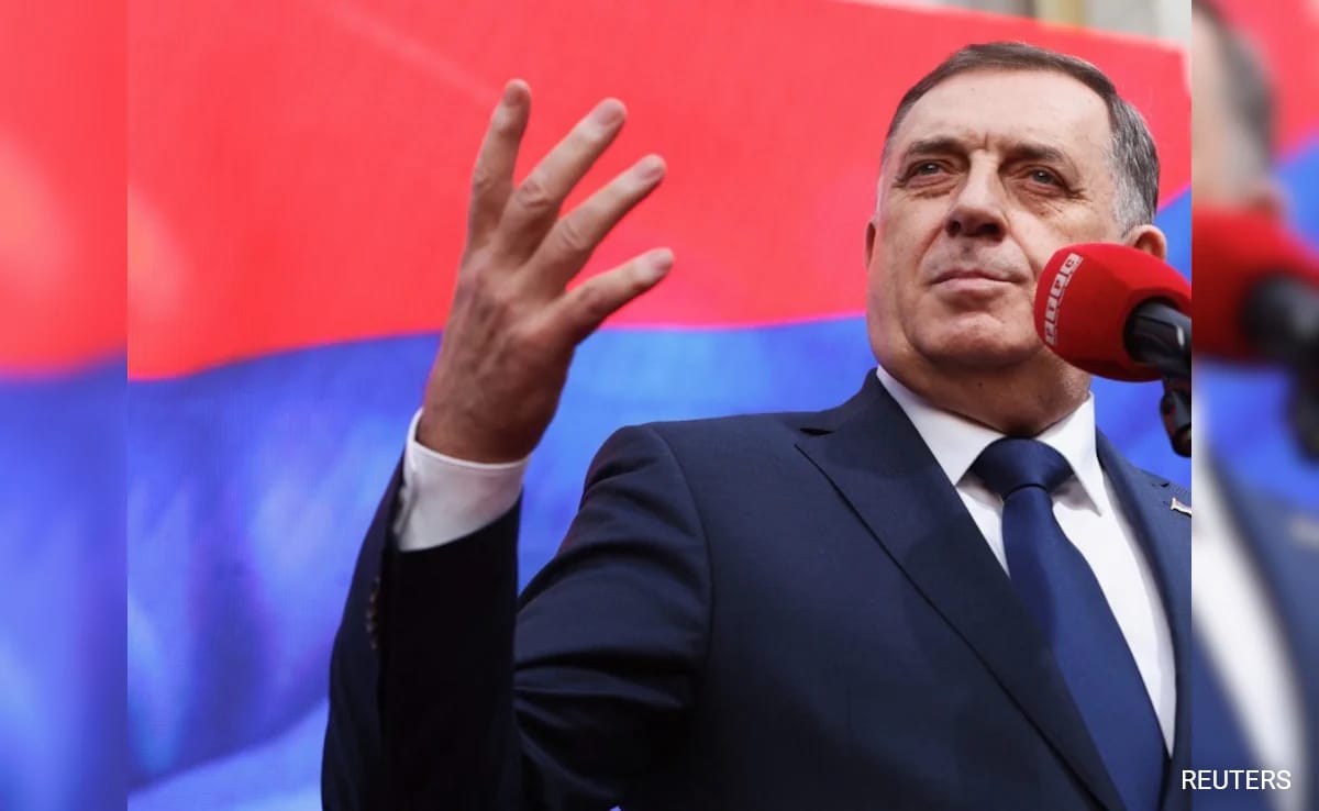 Bosnia Serb Leader Sentenced To Jail For Defying International Peace Envoy