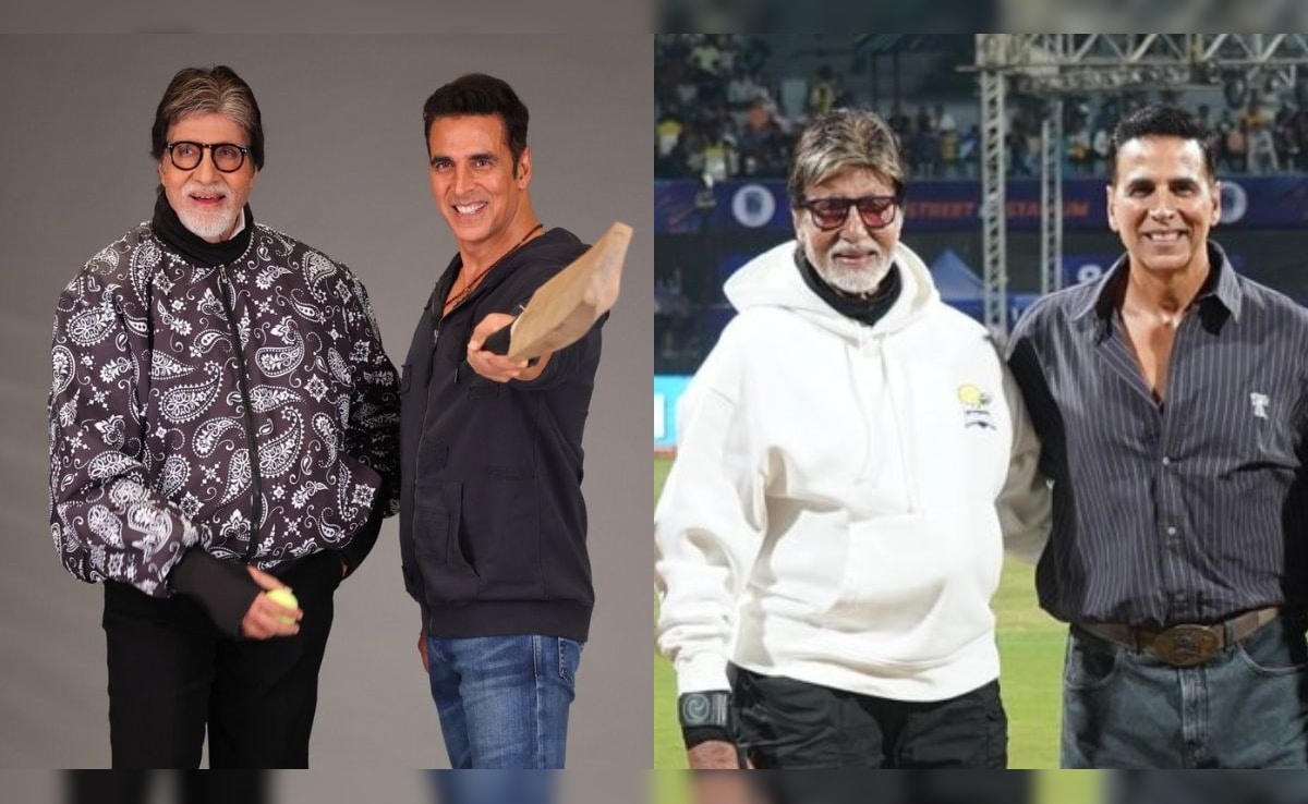 Akshay Kumar Touches Amitabh Bachchan's Feet, Attends Finale With Daughter Nitara