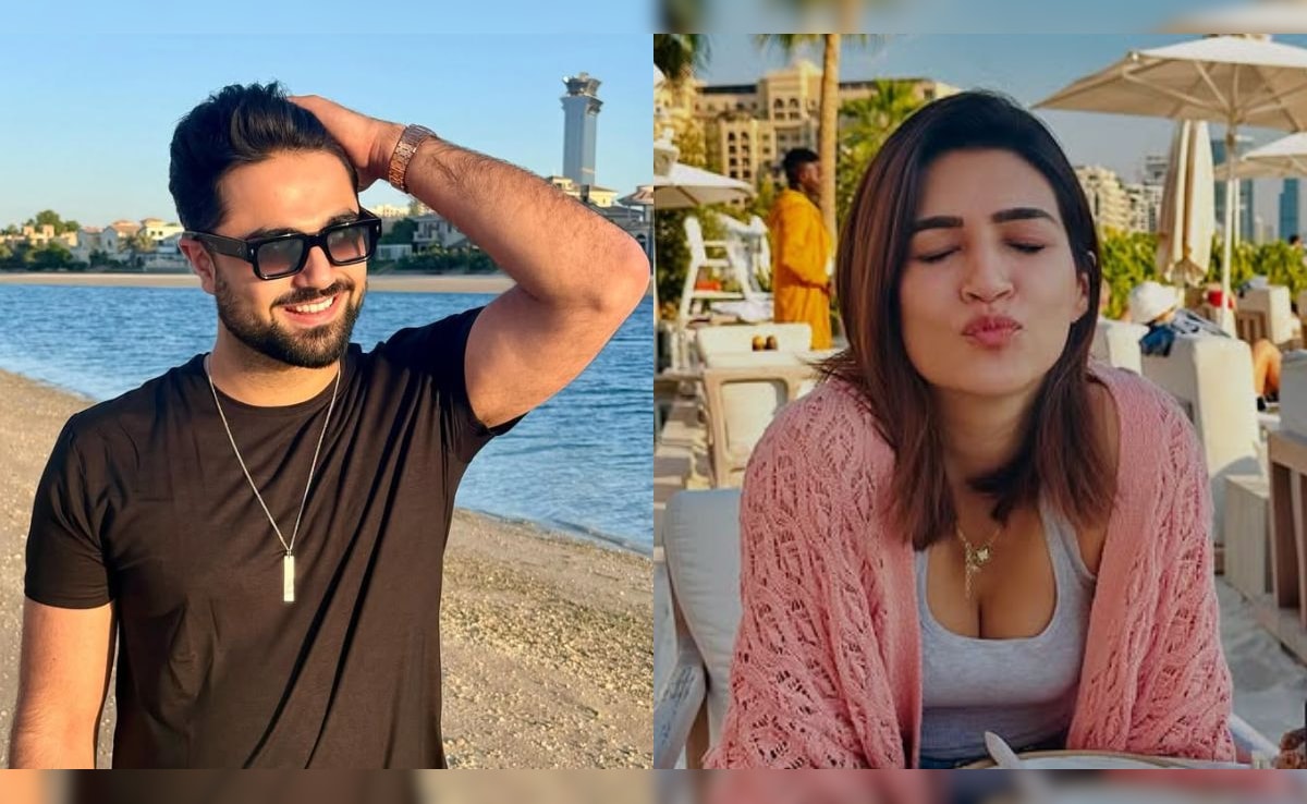 Amid Wedding Rumours, Kriti Sanon And Kabir Bahia Spotted At Delhi Airport