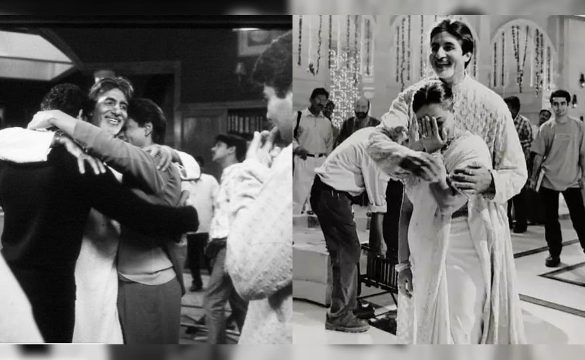 BTS Pictures Of Kabhi Khushi Kabhie Gham... That Will Take You On A Trip Down The Memory Lane