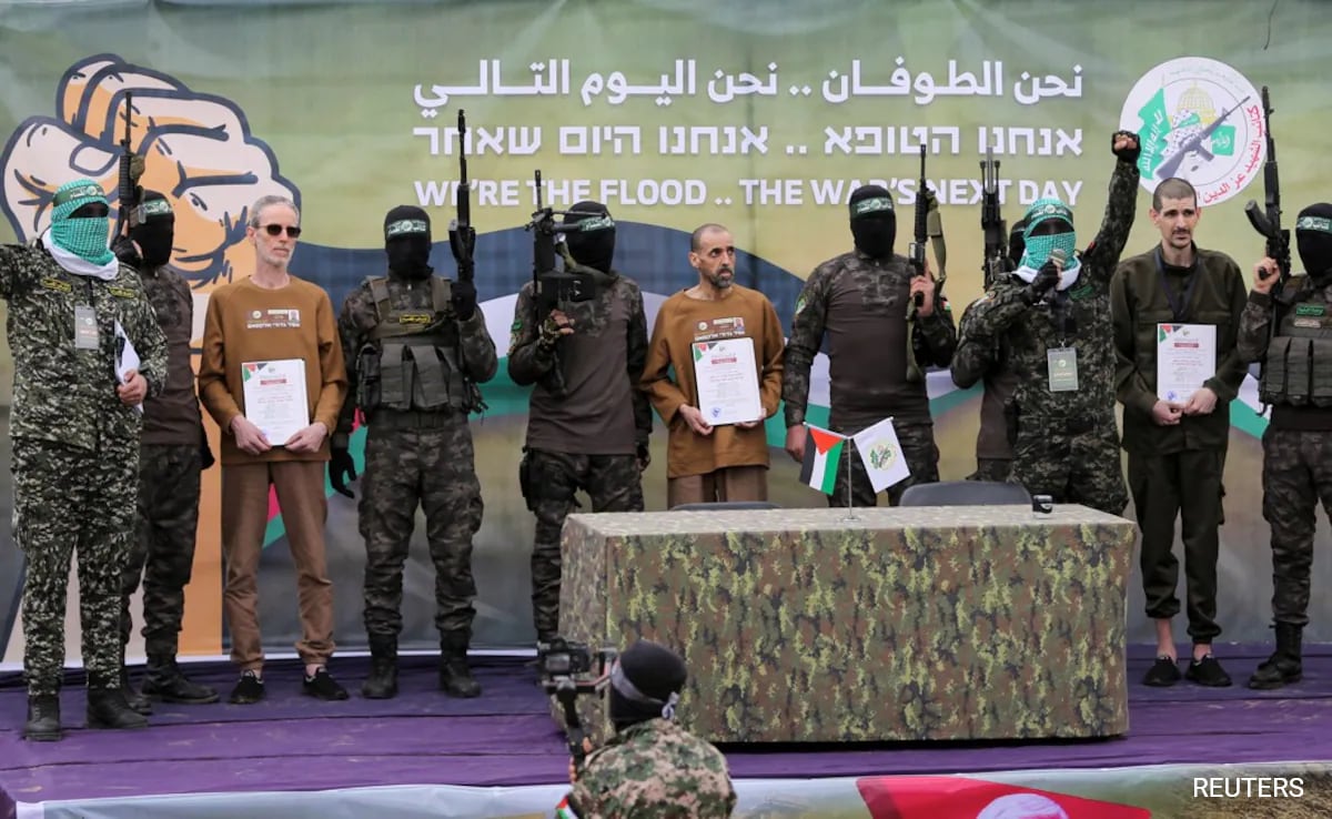 Frail Appearances Of 3 Hostages Released By Hamas Shock Israelis