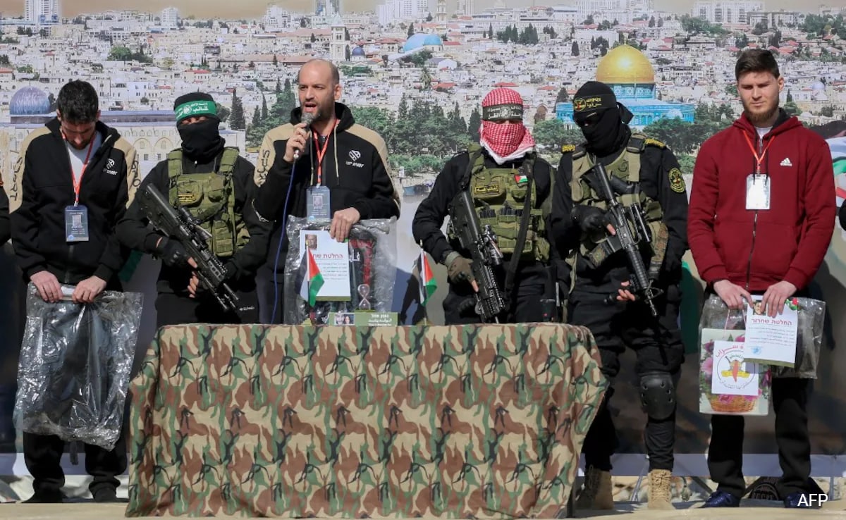 Hamas Releases 3 Israeli Hostages In Exchange For 369 Palestinian Prisoners