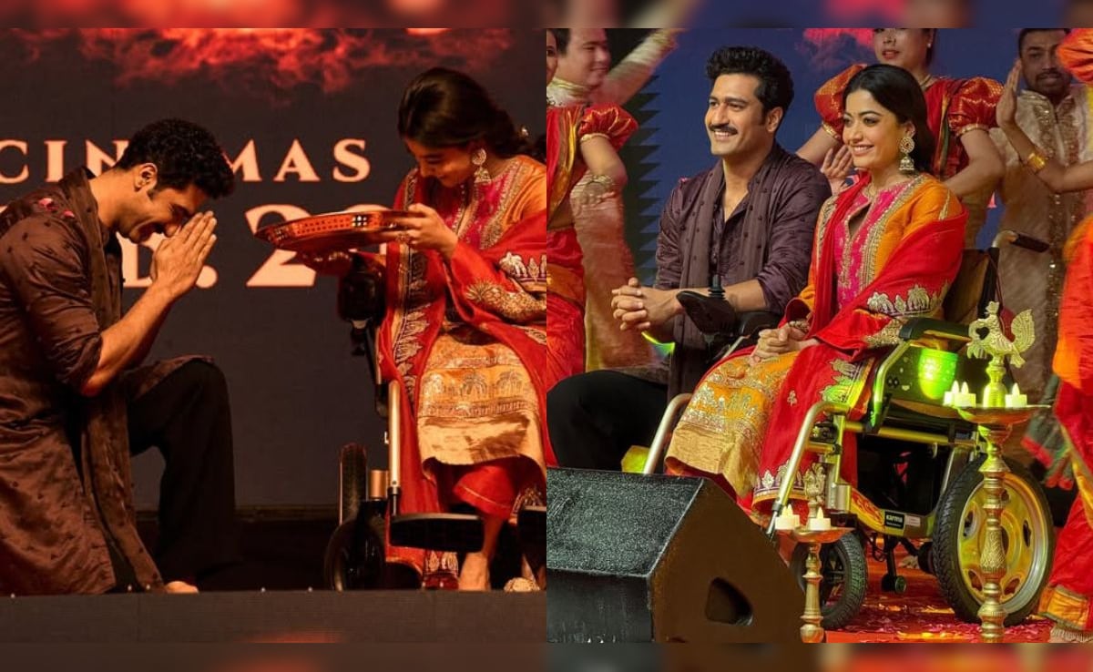 How Rashmika Mandanna Taught Vicky Kaushal To Speak In Telugu