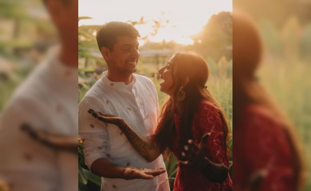Inside Prajakta Koli And Vrishank Khanali’s Mehendi Ceremony. See Pics