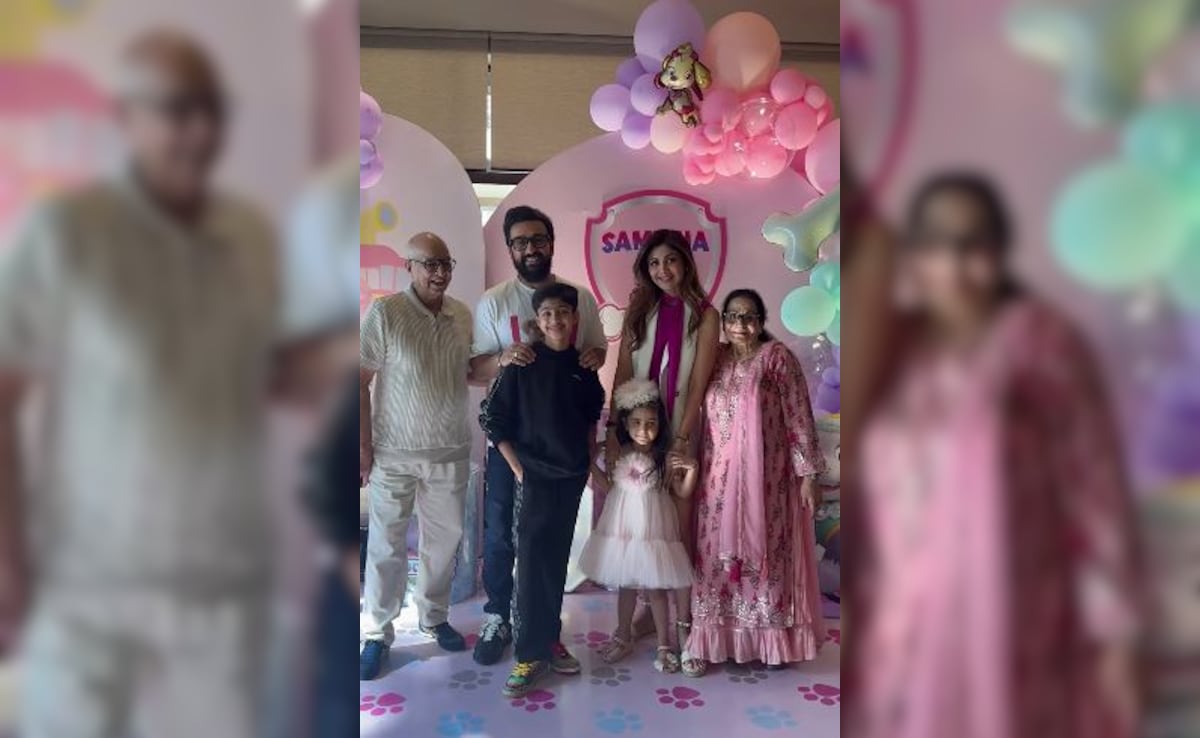 Inside Shilpa Shetty’s Daughter Samisha’s Paw Patrol-Themed Birthday Bash