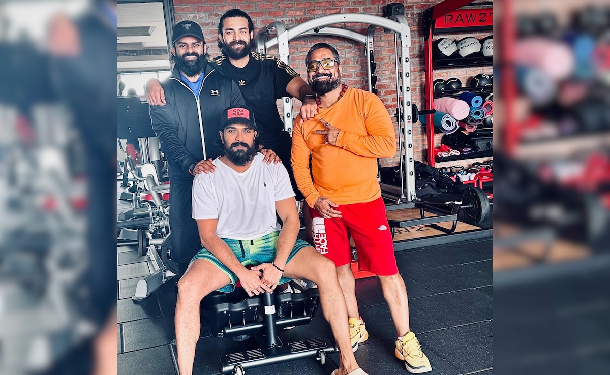 Ram Charan And His Cousins Varun And Sai Durgha Tej "Reload Together" In Latest Gym Snap