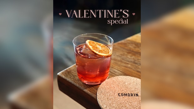 Comorins Valentines cocktail menu Comorins Valentines cocktail menu