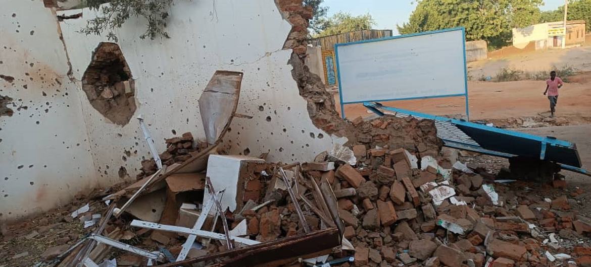 Reamins of a health clinic that was attacked and looted, leaving thousands of women and girls without access to critical care. Reamins of a health clinic that was attacked and looted, leaving thousands of women and girls without access to critical care.