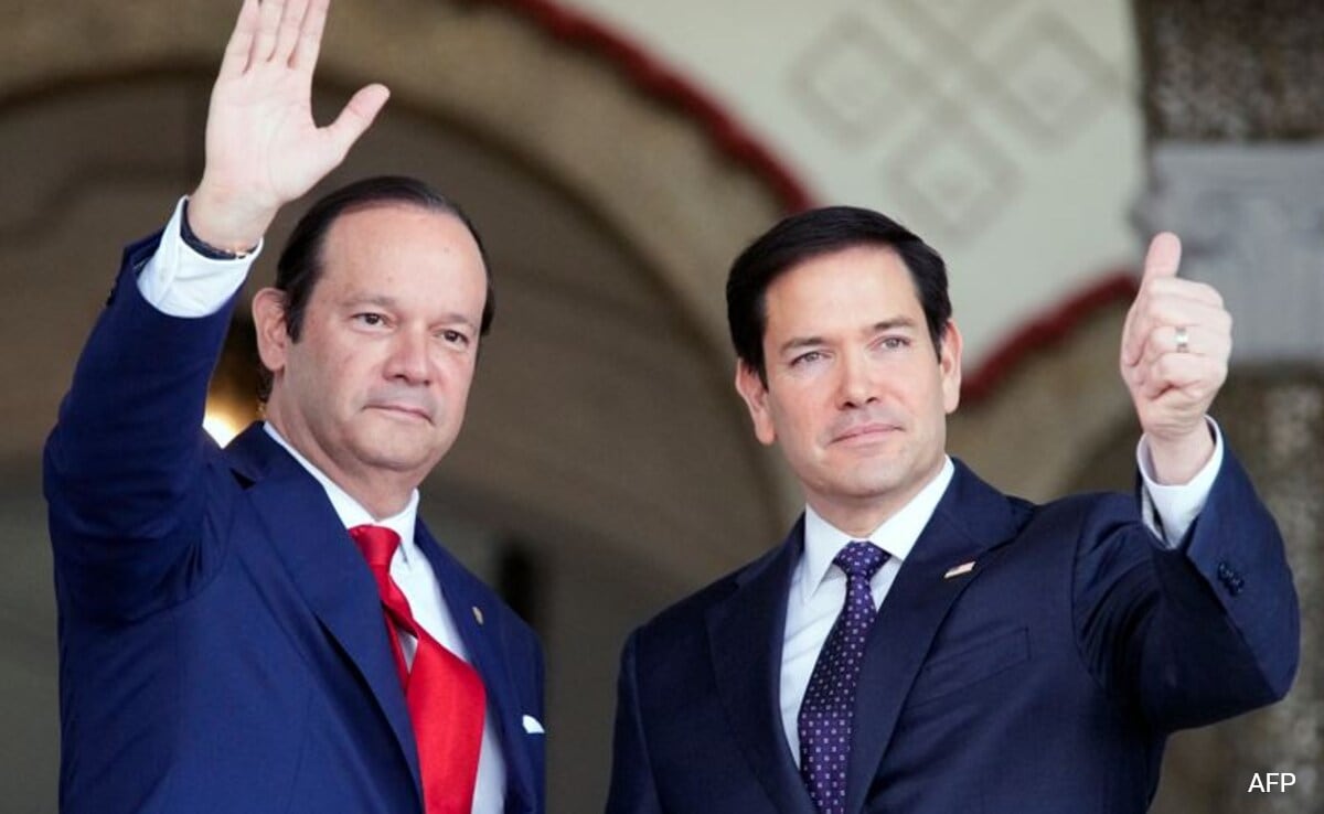 US Secretary Of State Meets Panama Leader Over Trump's Demand For Canal