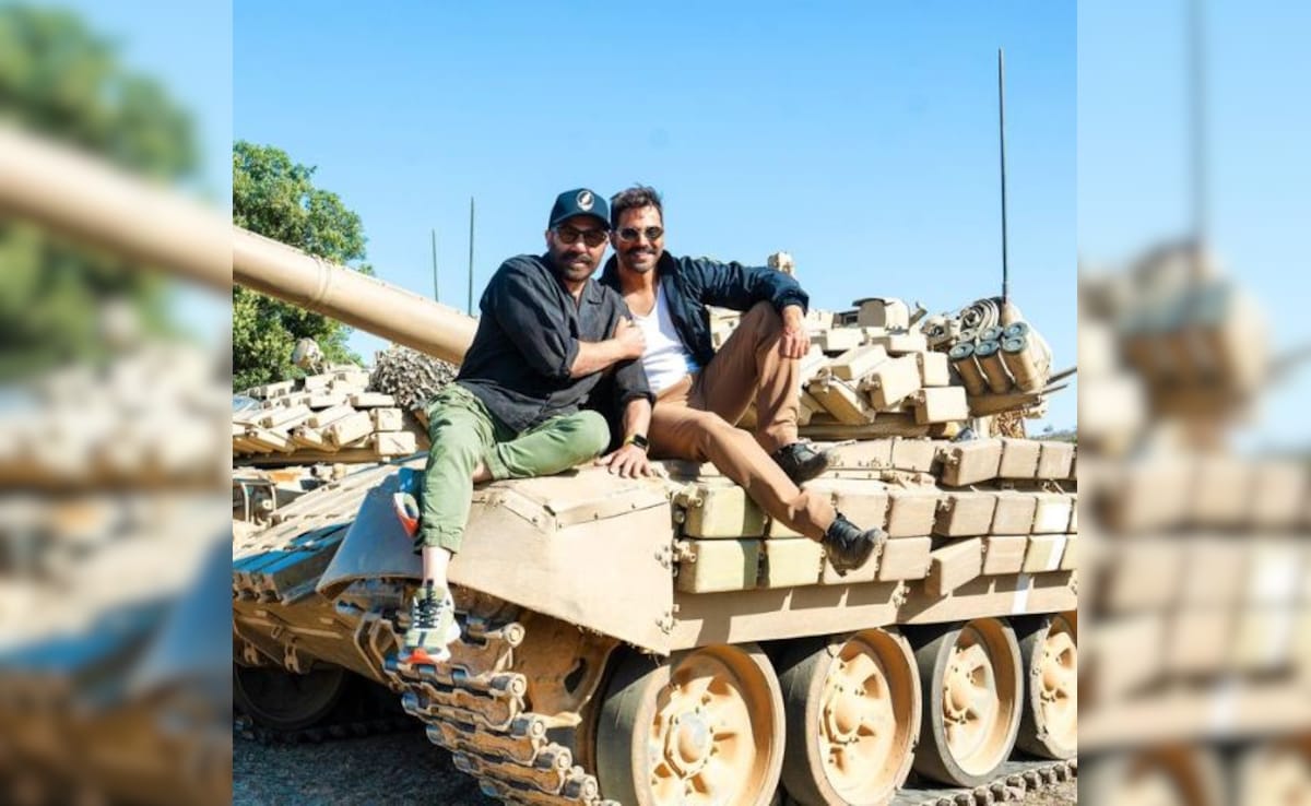 Varun Dhawan Shares A BTS Pic With Sunny Deol From Border 2 Set: “Sunny Days”