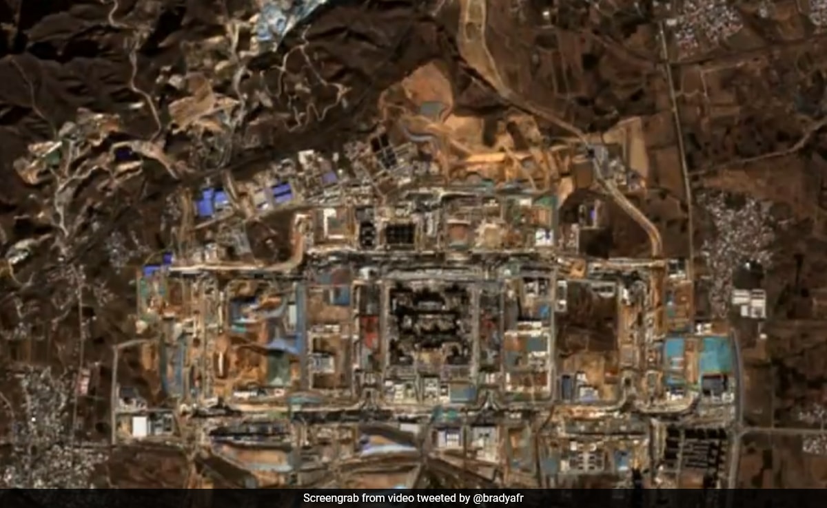 Video Shows Construction Of China's Military Site 10 Times Bigger Than Pentagon