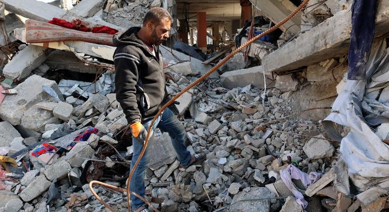 ‘This is our land’ – Building Gaza’s future from the wreckage of war