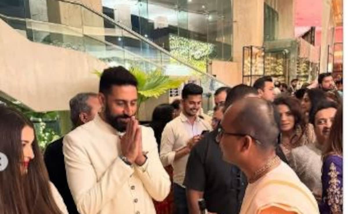 Aishwarya And Abhishek Bachchan Make A Joint Appearance At Ashutosh Gowariker’s Son Konark’s Wedding
