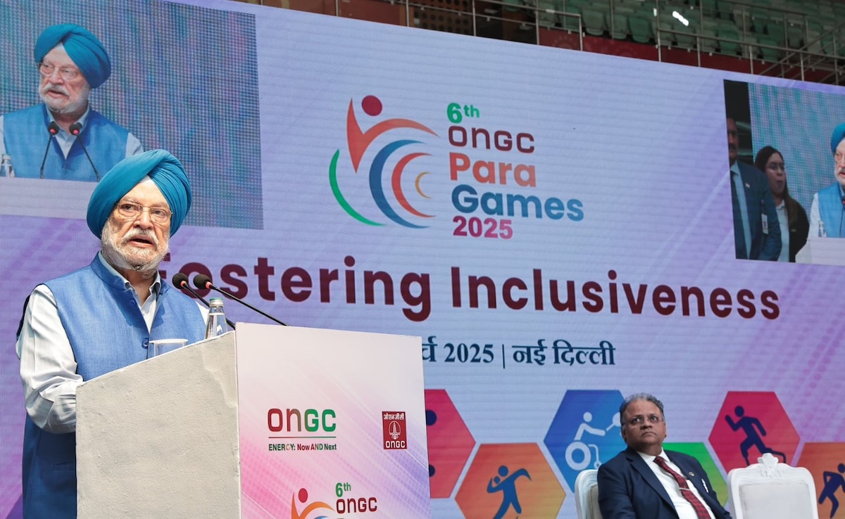 Petroleum Minister Hardeep Singh Puri Inaugurates Para Games