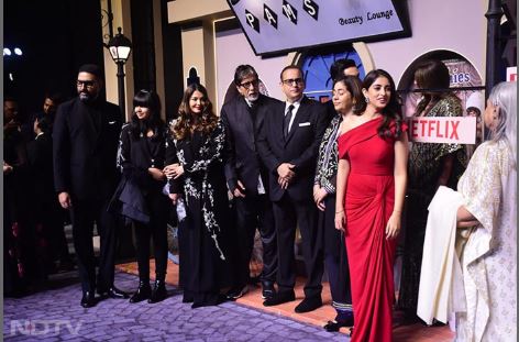 The Bachchans at The Archies premiere The Bachchans at The Archies premiere