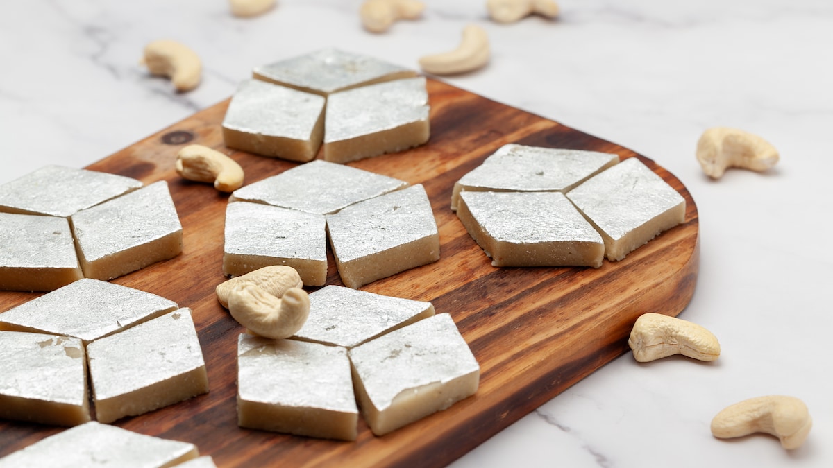 Make Your Holi Celebrations Sweeter With Homemade Kaju Ki Barfi
