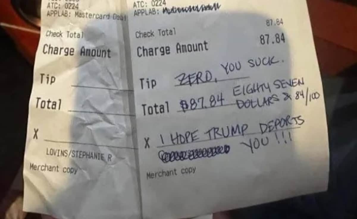 After US Woman’s “Hope Trump Deports You” Note, Big Crowdfunding For Waiter