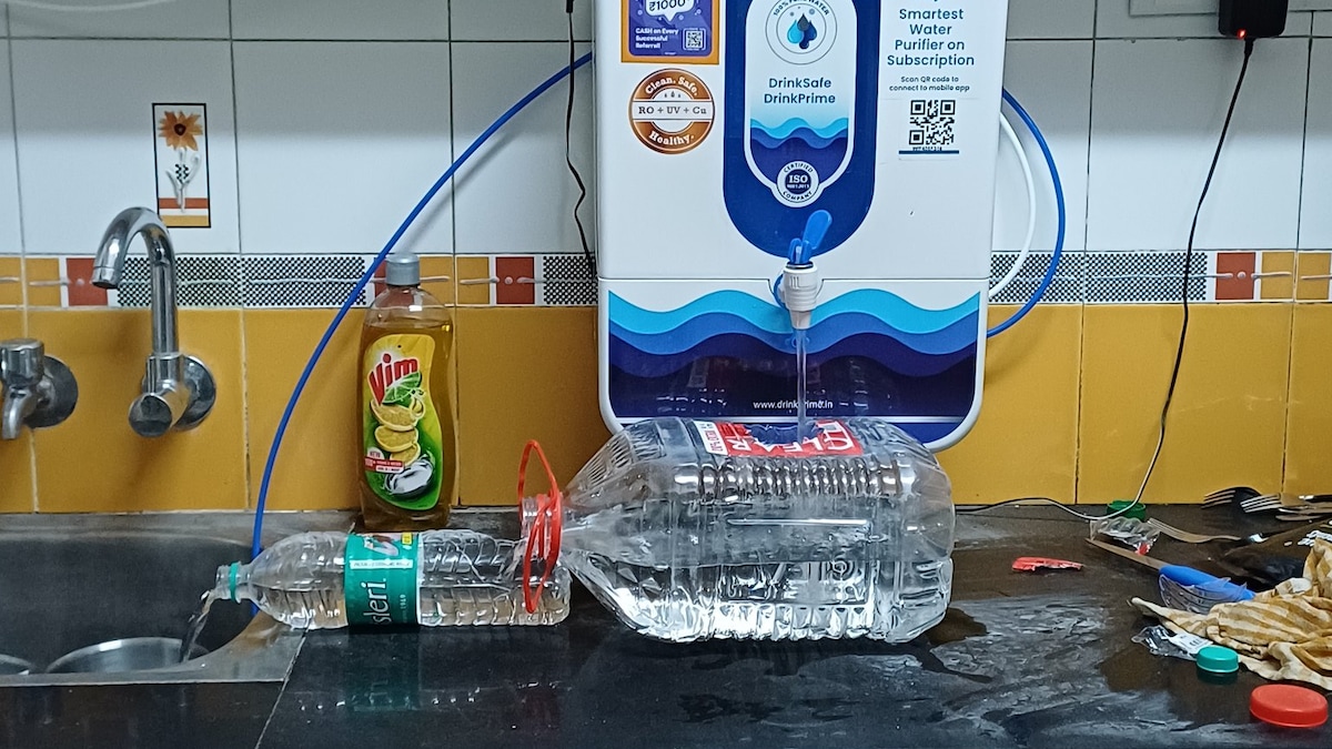 "Peak Jugaad Alert": Bengaluru Designers Hack To Drain Water Purifier Has Social Media Abuzz