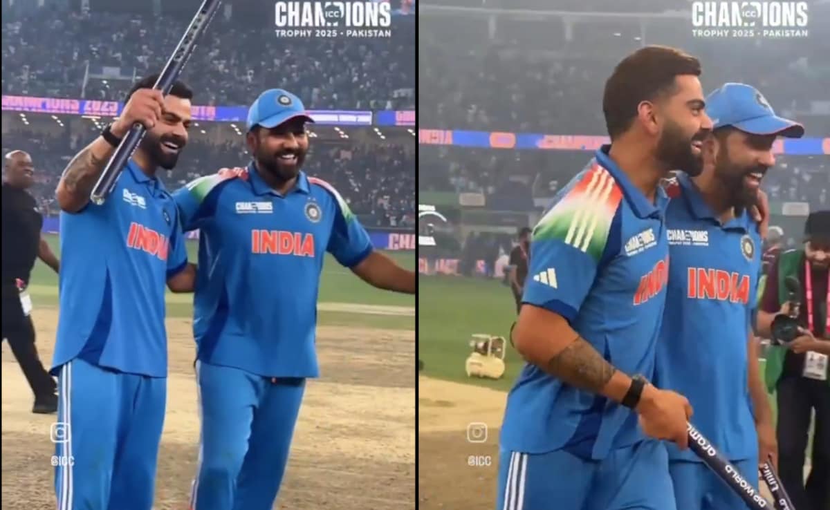 "Inko Lag Raha Hai...": Rohit Sharma, Virat Kohli's Retirement Chat Gets Caught On Stump Mic