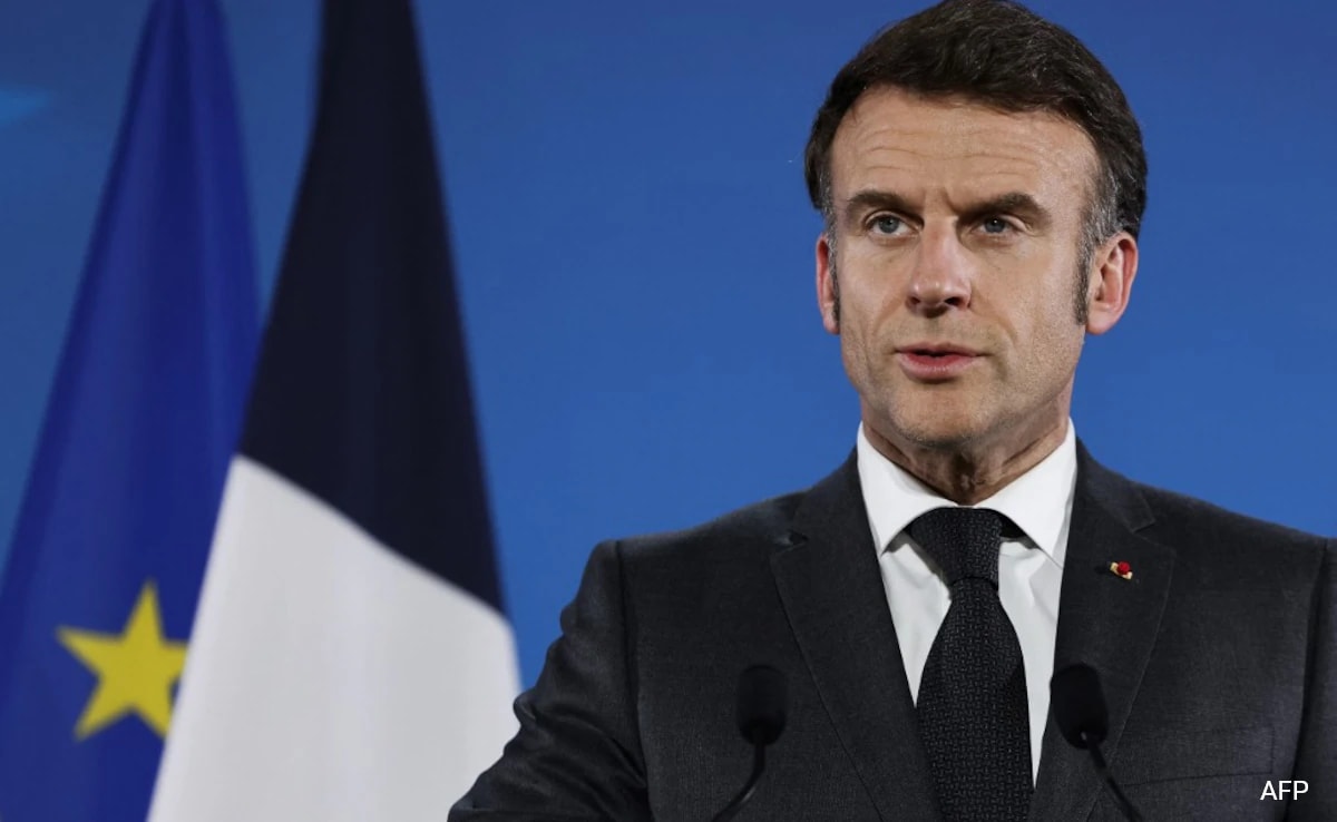 Macron Hails Ukraine Ceasefire Proposal