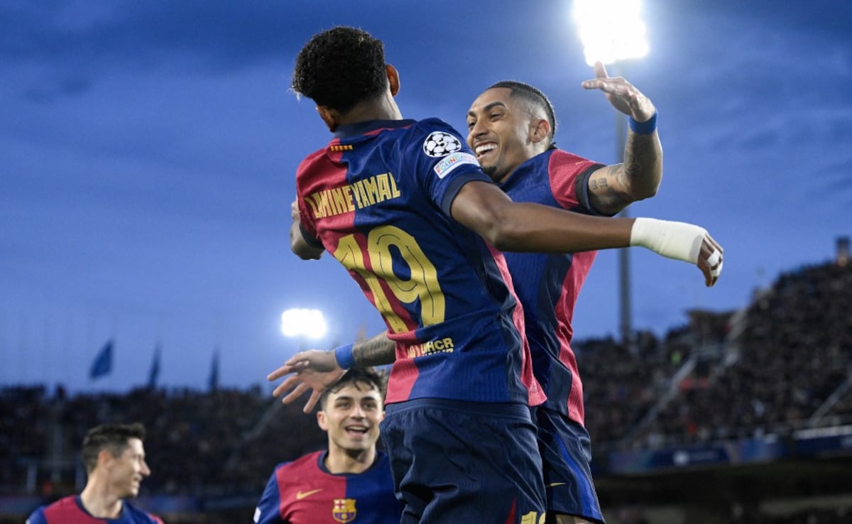 Lamine Yamal, Raphinha Fire Barcelona Past Benfica Into Champions League Last Eight