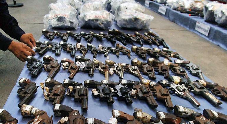 Joint UN meeting tackles small arms control to foster sustainable development