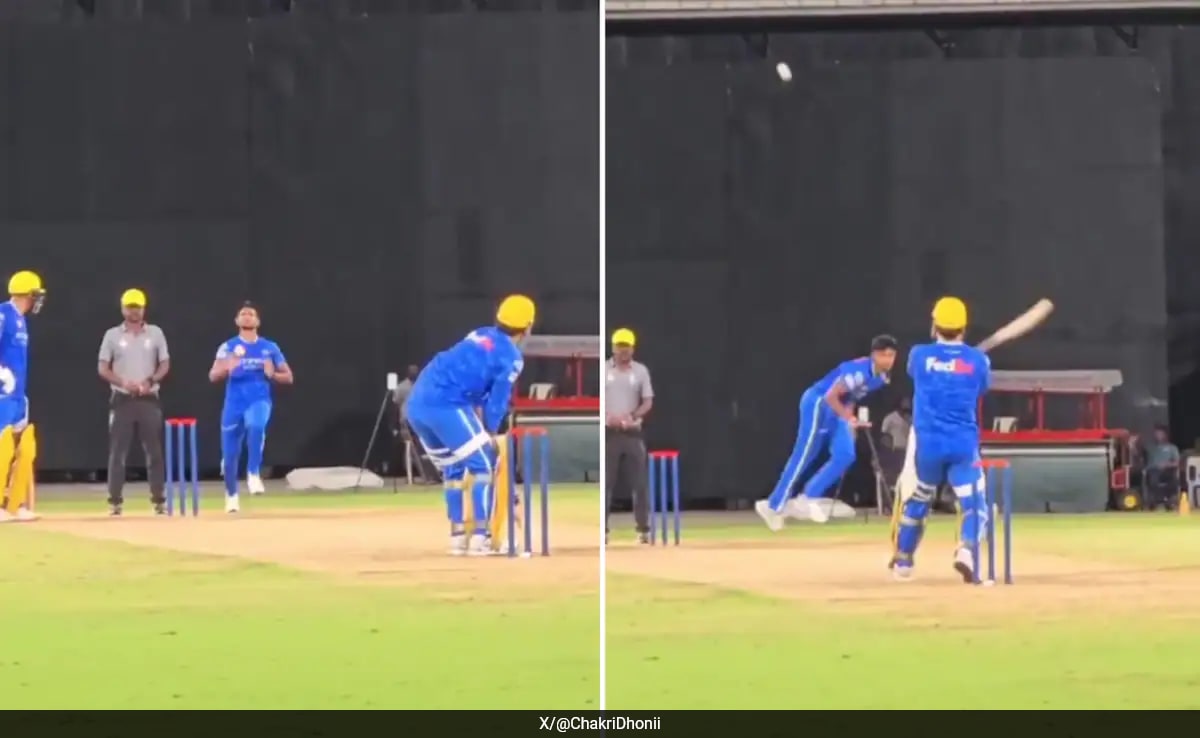 R Ashwin’s Reaction Sums Up MS Dhoni’s Perfect Reply To Matheesha Pathirana’s Yorker. Watch