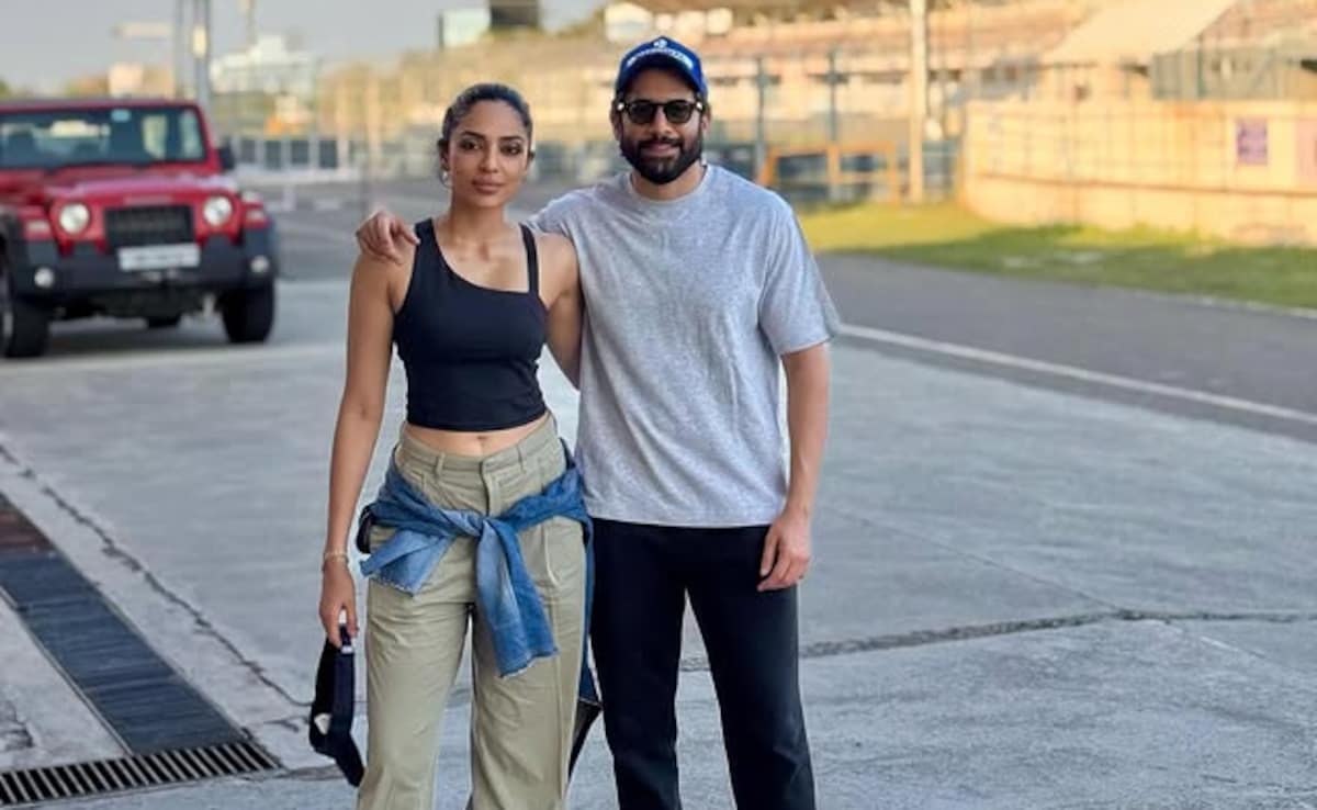 Sobhita Dhulipala And Naga Chaitanya Enjoy Some Time Off At A Race Track