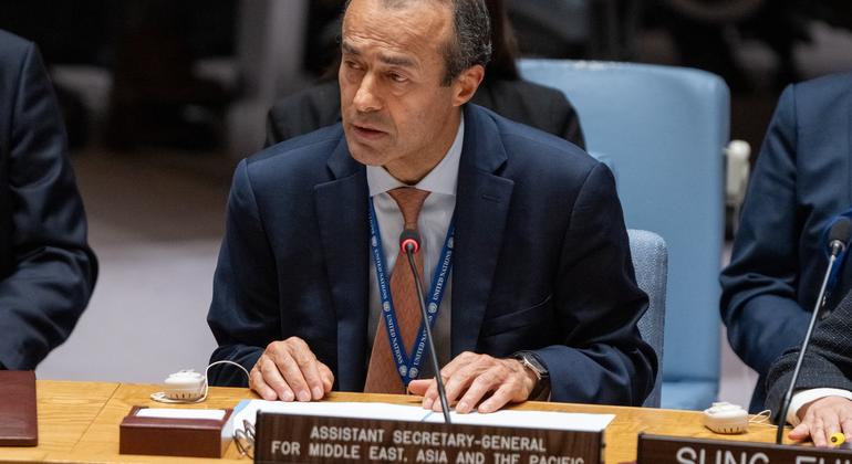 Gaza: ‘Unbearable’ suffering continues, UN official tells Security Council