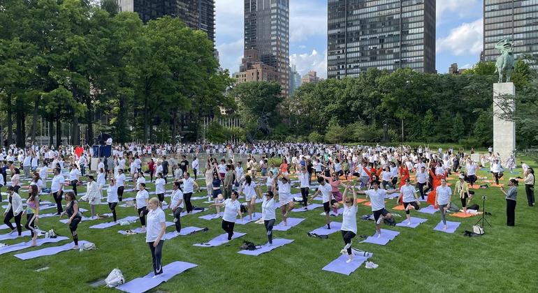 ‘One Earth, One Health’: Yoga Day provides respite in a tumultuous world