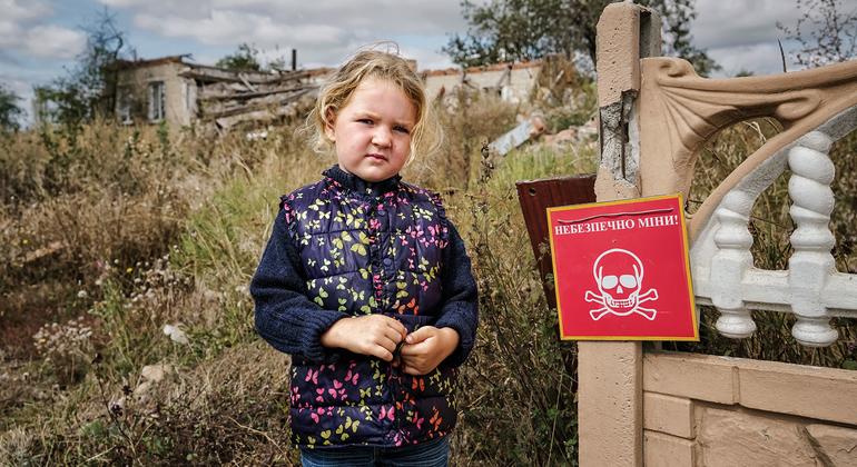 ‘It is an elephant’: Ukraine’s unexploded mine problem