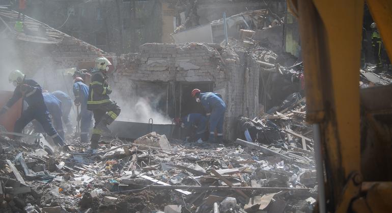 Civilians killed in drone strike in eastern Ukraine: UN rights monitors