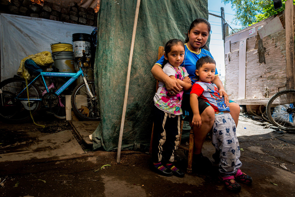 Children in Mexico received food baskets during the COVID-19 pandemic (file, 2022) Children in Mexico received food baskets during the COVID-19 pandemic (file, 2022)