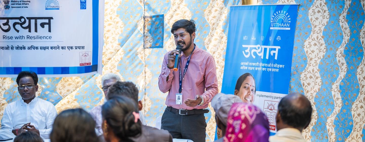 UNV's Nikhil Gupta created grassroots health and education tools during lockdowns, turning remote villages into hubs of volunteer-powered resilience. UNV's Nikhil Gupta created grassroots health and education tools during lockdowns, turning remote villages into hubs of volunteer-powered resilience.
