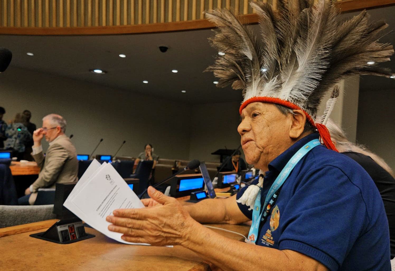 Marcos Terena lost family to COVID and calls for a global pact rooted in dignity, life, and respect for the Earth. Marcos Terena lost family to COVID and calls for a global pact rooted in dignity, life, and respect for the Earth.