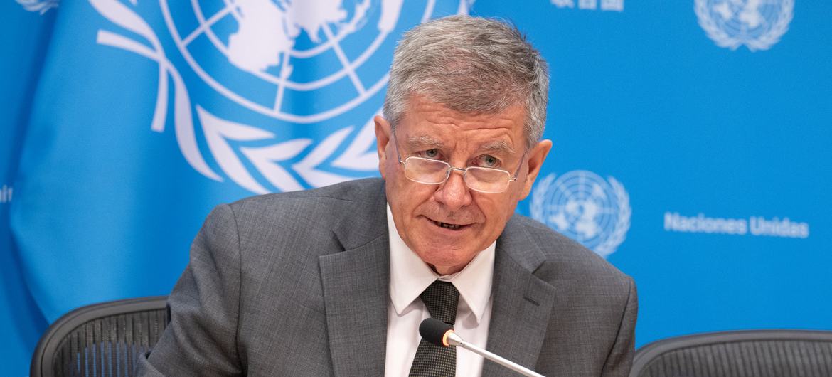 Guy Ryder, Under Secretary-General for Policy and Chair of the UN80 taskforce Guy Ryder, Under Secretary-General for Policy and Chair of the UN80 taskforce