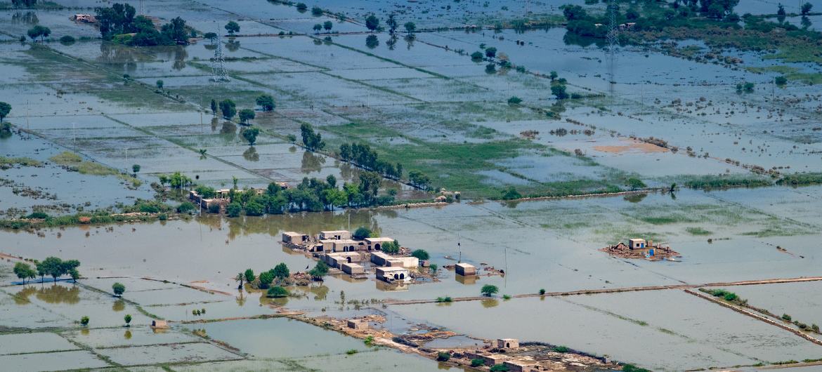 In September 2022, Pakistan was hit by devastating flooding which left large swathes of the country under water. In September 2022, Pakistan was hit by devastating flooding which left large swathes of the country under water.