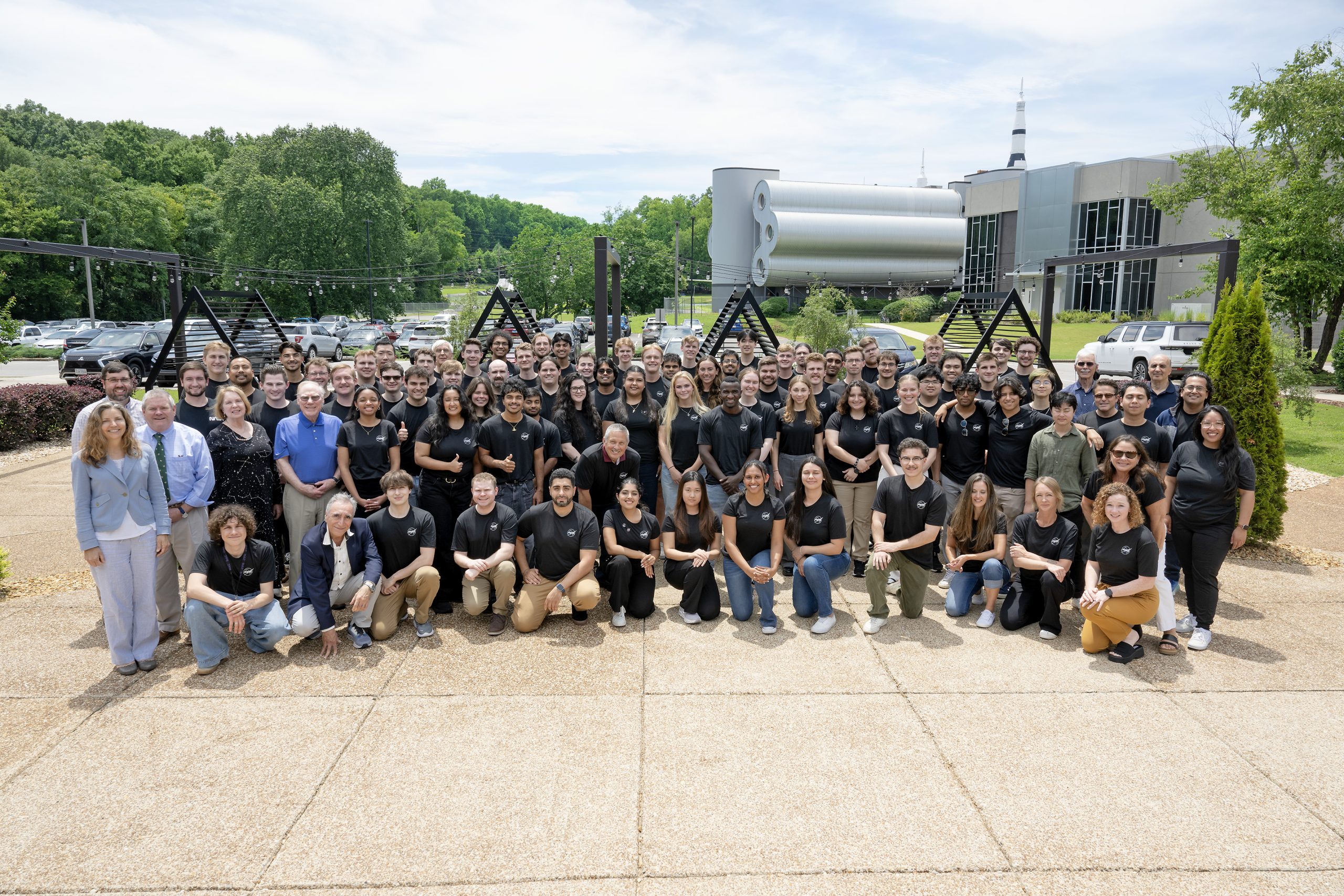 Students and advisors with the 12 finalist teams for the 2025 Human Lander Challenge competed in Huntsville, Alabama, near the agency’s Marshall Space Flight Center between June 24-26.