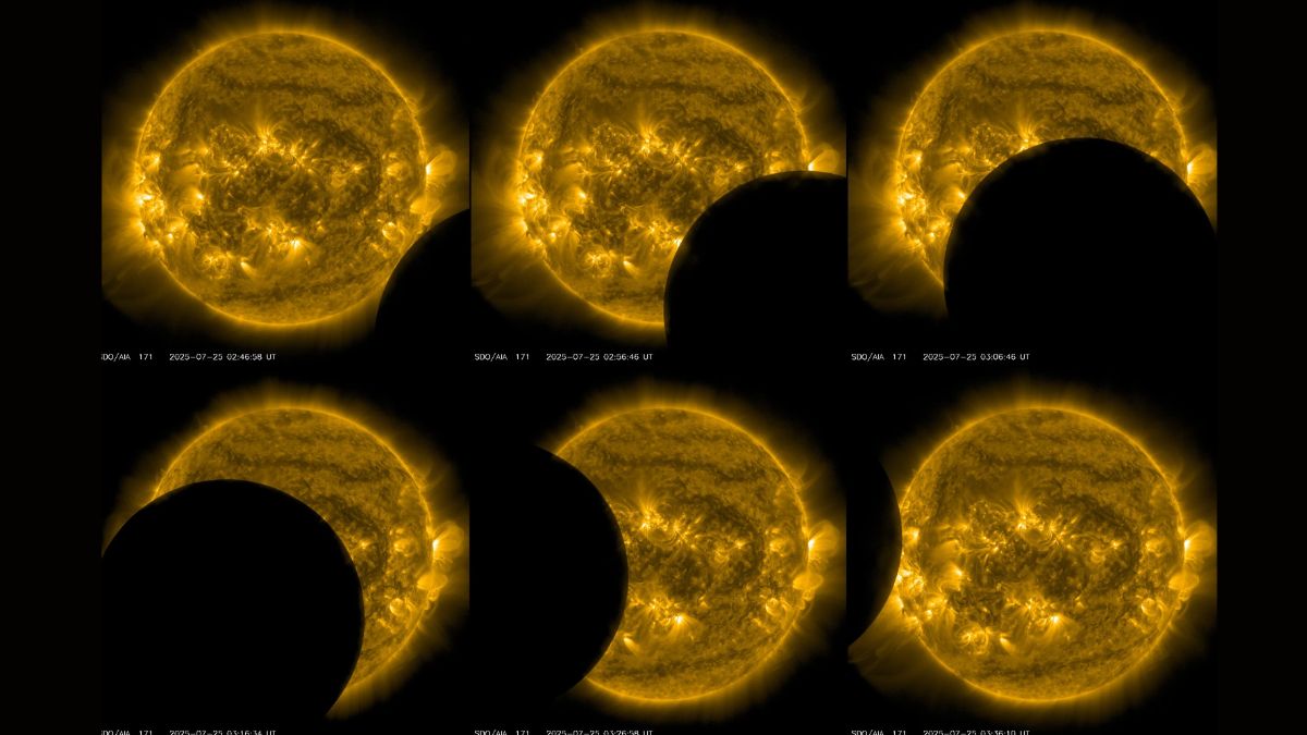 NASA’s Solar Observatory Sees Two Eclipses in One Day