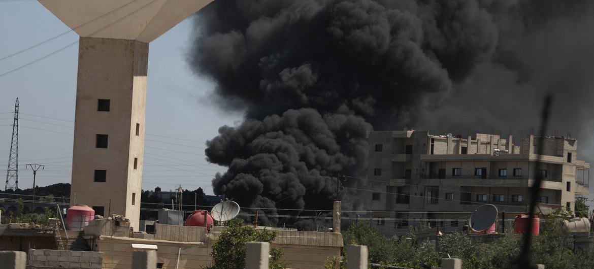 Hostilities erupt in Sweida in July 2025. (file) Hostilities erupt in Sweida in July 2025. (file)