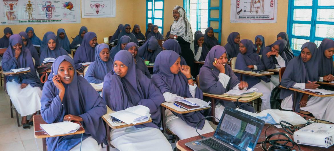 The MIDA program has focused on empowering the education sector in Somalia. The MIDA program has focused on empowering the education sector in Somalia.