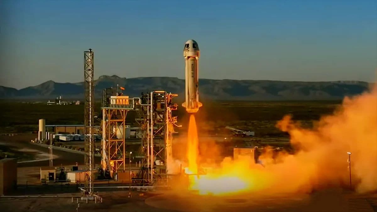 Blue Origin’s NS-34 Mission Successfully Carries Global Crew