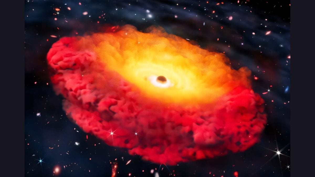 Earliest Known Black Hole Found Just 500 Million Years After the Big Bang
