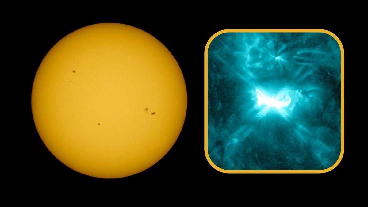 Sun Erupts with Triple Solar Flares After Weeks of Silence