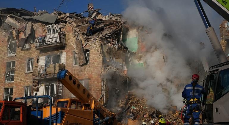 UN provides urgent support after ‘massive’ Russian attack across Ukraine